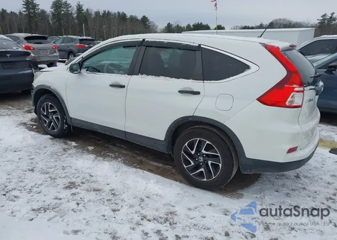 2016 Honda Cr-V Se z USA, uszkodzony, nr VIN 5J6RM4H45GL134144